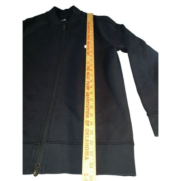 Apple Full Zip Jacket Men Sz M Employee Embroidered Uniform Black Casual - Picture 3 of 7